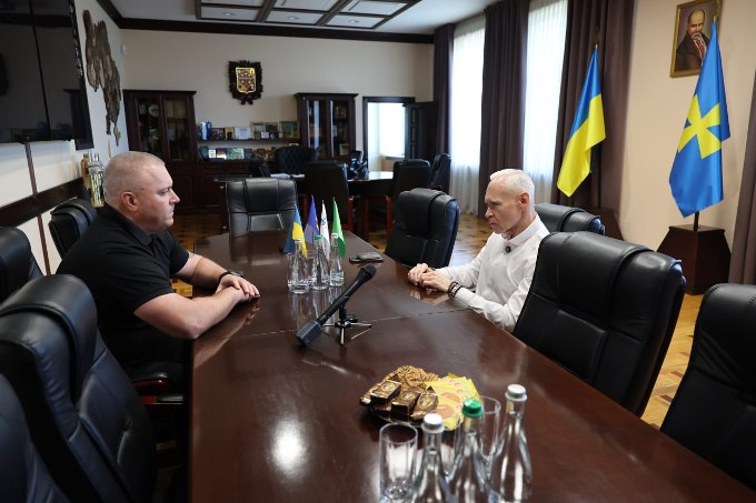 Новини Харкова: Терехов зустрівся з керівництвом Полтавщини